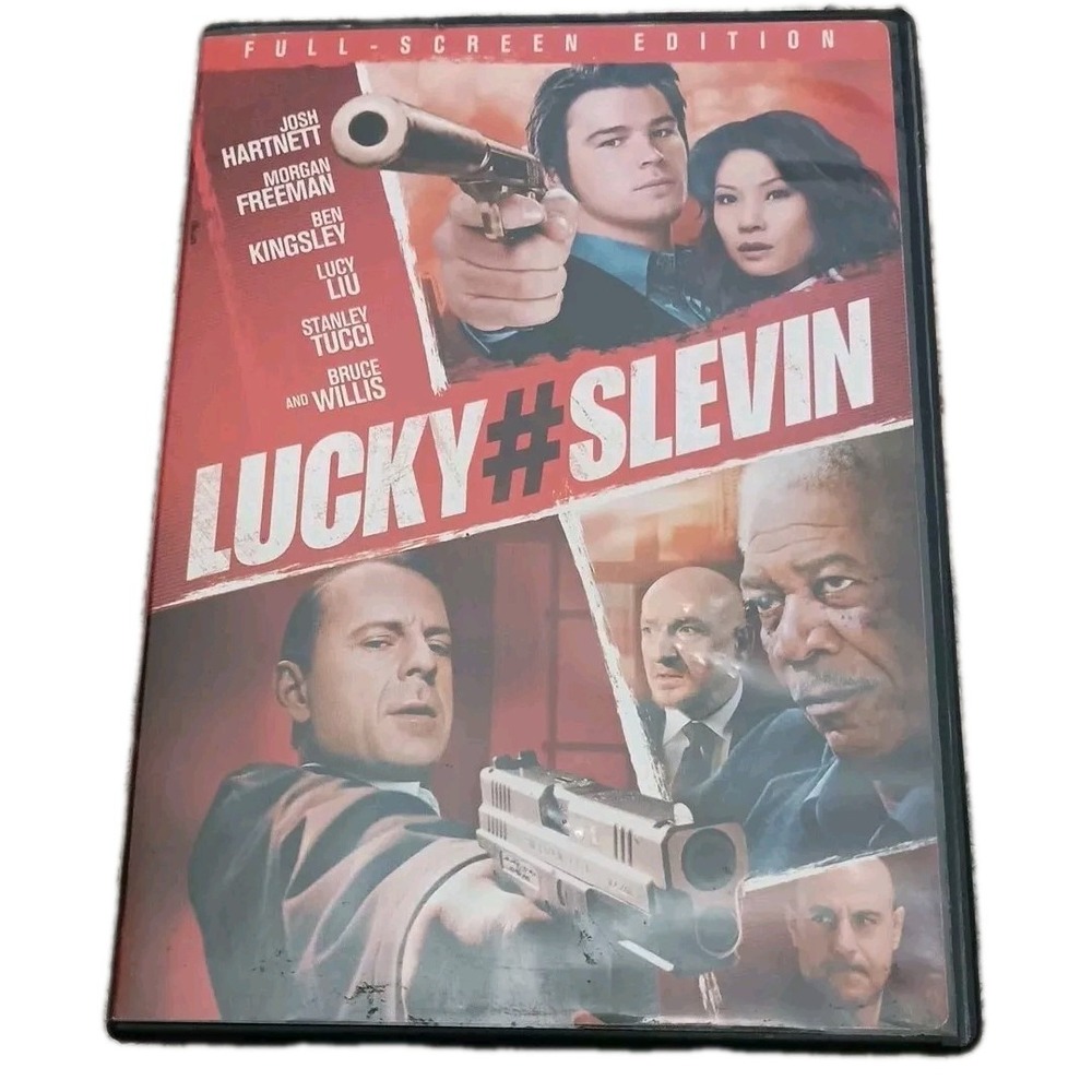 Lucky Number Slevin DVD 2006 Thriller Bruce Willis Josh Hartnett Full Screen R